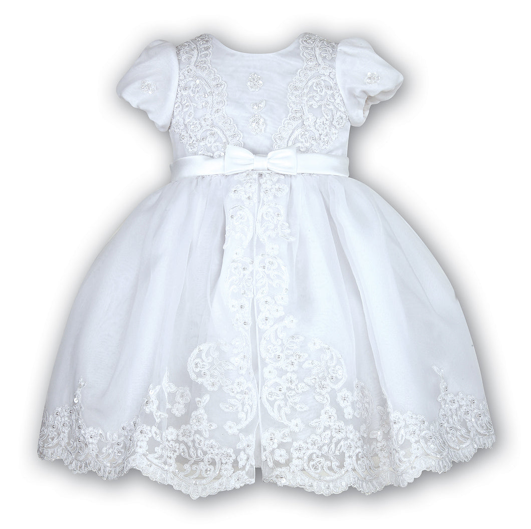 070156 Sarah Louise Ballerina Dress White