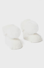 Load image into Gallery viewer, Cream pom pom sock and headband gift set 9657
