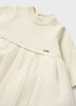 Load image into Gallery viewer, Baby Champagne Sparkle Dress 2858
