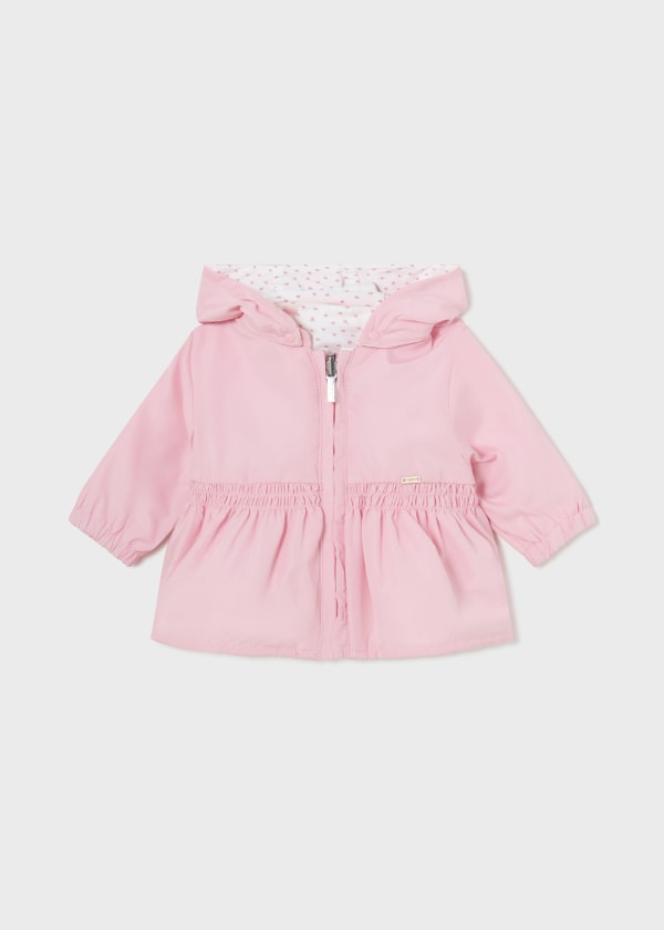 NEW Newborn Pink Reversible Windbreaker Jacket 1429