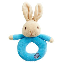Load image into Gallery viewer, Peter Rabbit Plush Ring Rattle
